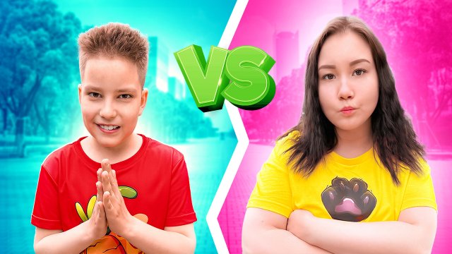 Младший Брат VS Старшая Сестра! // Луномосик