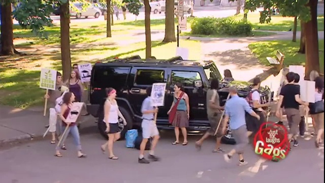 JFL Hidden Camera Pranks & Gags- Instant SUV owner gets protested