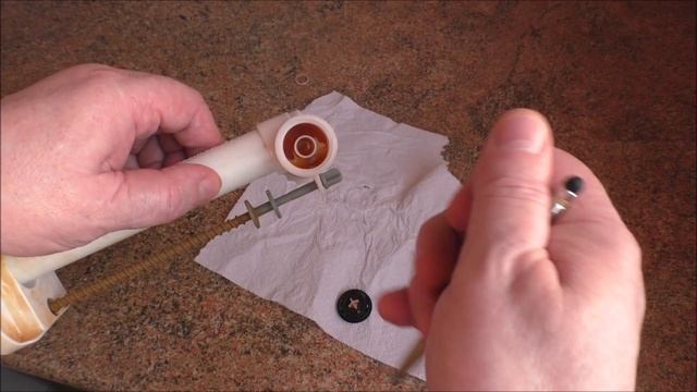 Ремонт мембраны наполняющего клапана инсталляции. Износ. Мой вариант.