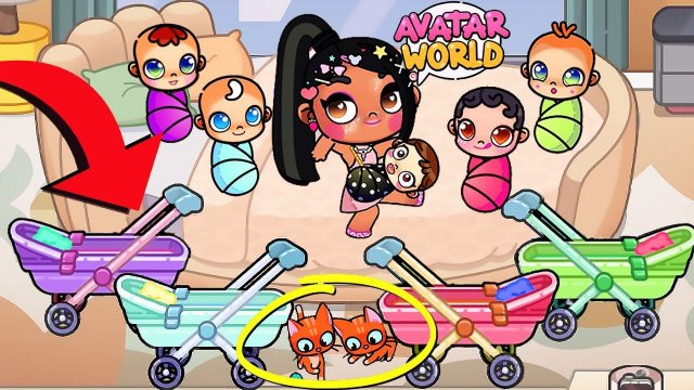 НОВЫЕ БАГИ И СЕКРЕТЫ - ОБНОВЛЕНИЕ - МЛАДЕНЦЫ в AVATAR WORLD !