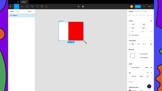 Краткий обзор панели свойств Фигма (Figma)