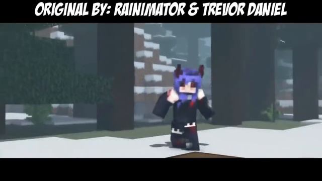 "Falling"-A Minecraft Music Video(На Русском)