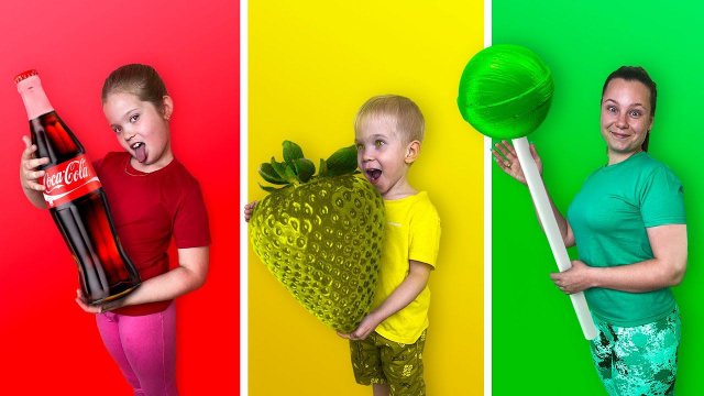 Цветной челлендж и другие приключения Леры! Все серии