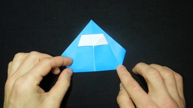 оригами дед мороз из бумаги