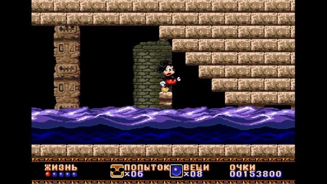 Castle of Illusion starring Mickey Mouse / Замок Иллюзий | Sega 16-bit | Mega Drive | Прохождение