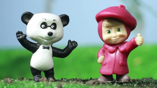 Мультик про машинки. Маша и медведь, машины в грязи, трактор Сёма. Манки Мульт