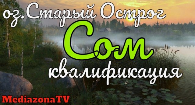 Русская Рыбалка 4 Где Клюет оз.Старый Острог Сом квалификация 18.01.23
