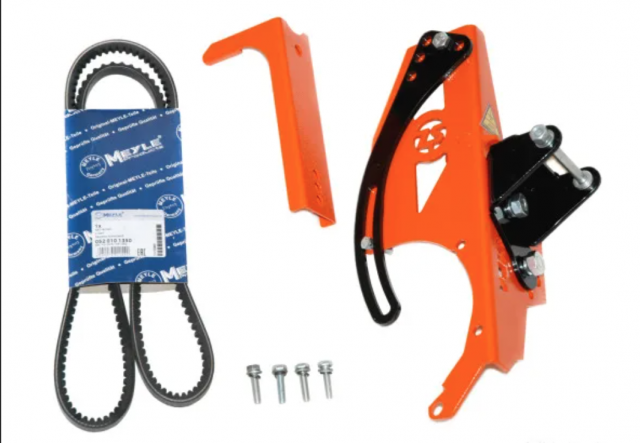 Как перенести генератор на НИВе наверх (ВАЗ 21214М с ГУР).mp4