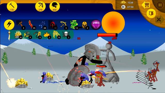 ЗОМБИ ВЕЛИКАН ПРОРЫВАЕТ ОБОРОНУ ВРАГА  АТАКА СТИКМЕНОВ! Stick war legacy
