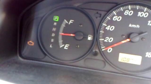 Считывание ошибок двигателя на Mazda Familia