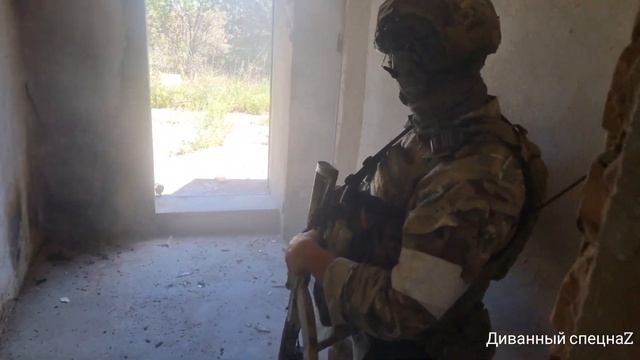 Работа ручными гранатами в помещении. Взрыв РГД-5 в комнате.