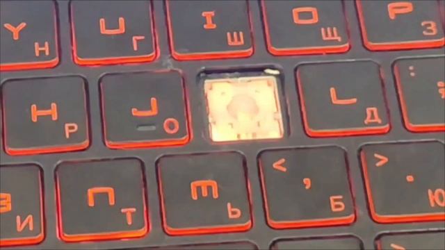 Замена клавиши на ноутбуке msi katana gfXX