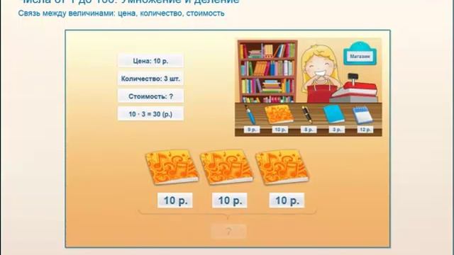 таблица умножения,таблица,математика играем в магазин