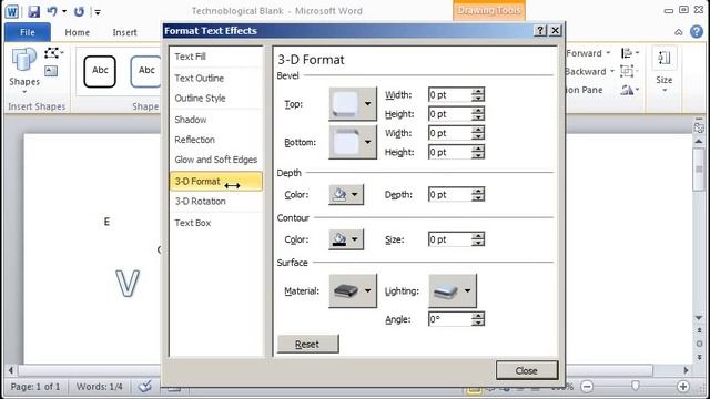 Word 2010: Word Art
