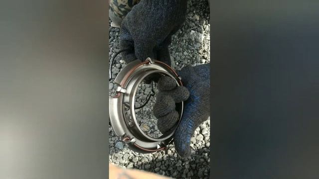 Замена стопора (булавки) выжимного подшипника Камаз с ЗФ 9 без снятия КПП