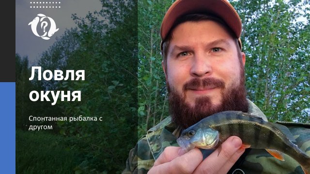 ЛОВЛЯ ОКУНЯ / Спонтанная рыбалка с другом