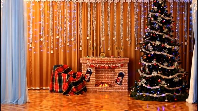 Новогодний утренник в старшей группе. Г.Шахтёрск, ДОУ №8 "Малыш"