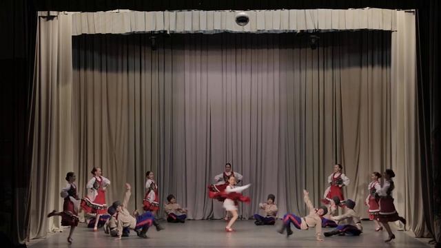 Образцовый ансамбль танца «Счастливое детство» - "Казачий пляс"