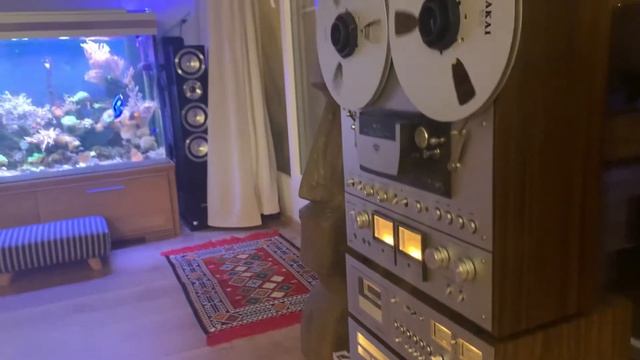 Akai Tower: Akai GX-650D + Akai GCX-760D + Akai AA-1030