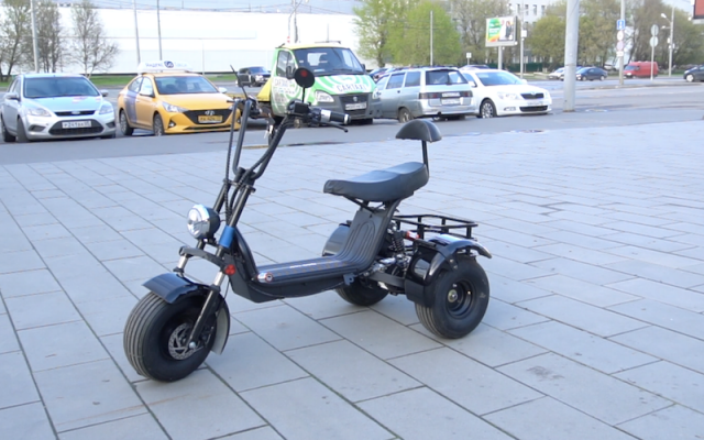 Электроскутер на огромных колесах. Что из себя представляет. Jetson X5 Новинка 2022 года.
