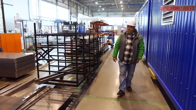 Владимир Гаврилов на производстве ООО "Компания Дизель" с программой "Техосмотр"