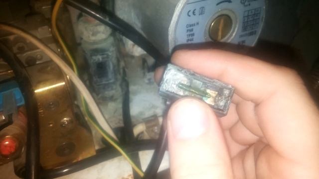 Ремонт датчика протока двухконтурного газового котла.
