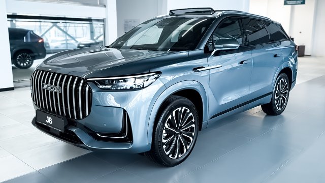 2024 Jaecoo J8 - Стильный и элегантный, флагманский кроссовер бренда