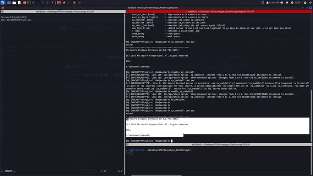 Archetype - Hack The Box Walkthrough
