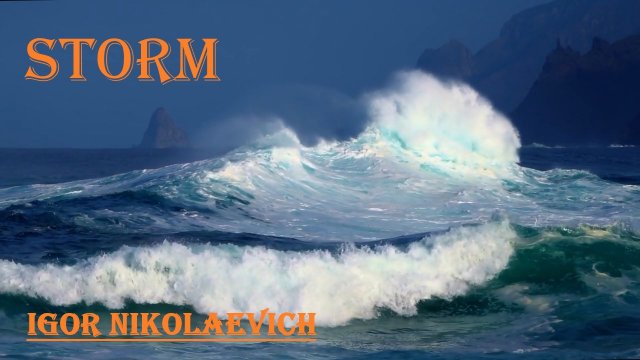Шторм -Storm -Авторская музыка (Korg - Krome PA500)