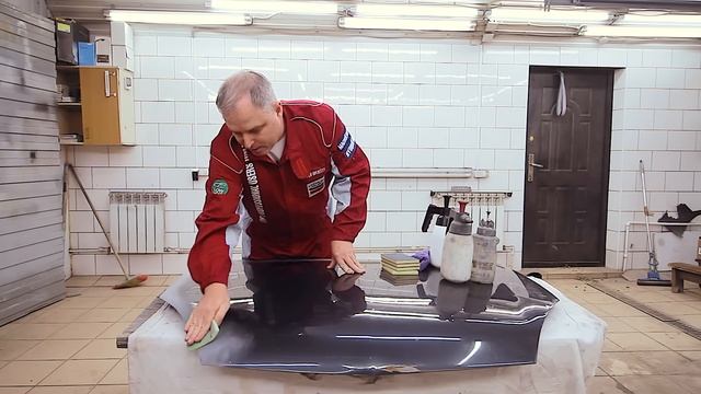 Быстрая подготовка к покраске авто своими руками в гараже. Зачистка ЛКП абразив kovax super assilex