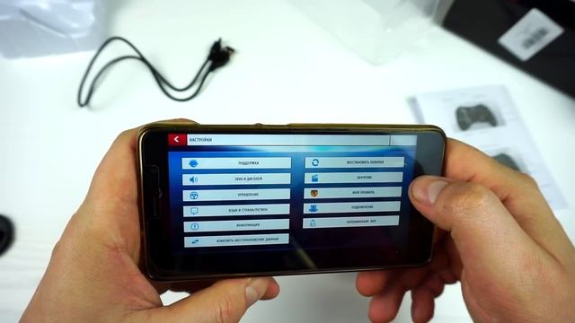 Беспроводной Bluetooth геймпад для Андроид и ПК - Джойстик для игр - подключение и тест в игре !!!