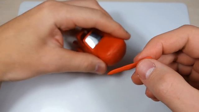 Лепим Вспыша из пластилина. Вспыш и чудо машинки. Blaze in plasticine.