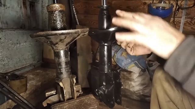 Полная замена передней стойки