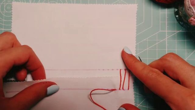 Виды ручного шитья. Потайной шов.