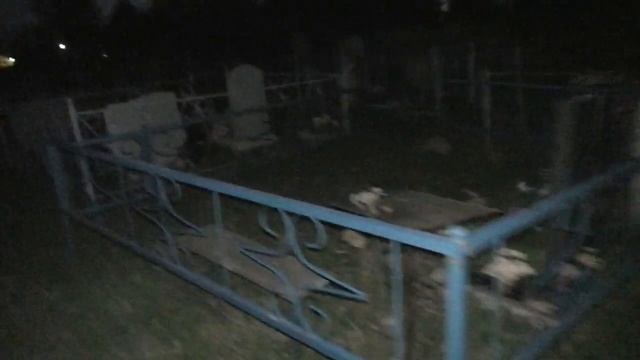Что будет, если придти ночью на кладбище?... (видео)