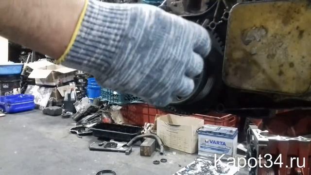 Газель с двигателем Камминз, установка ГРМ