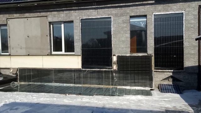 Отопление дома от солнца. Воздушный солнечный коллектор.
