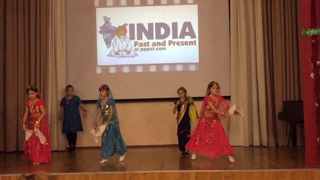 Индийский танец для детей. 3 класс.