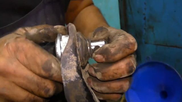 Ниссан Альмера, Nissan Almera замена шаровой опоры!!!