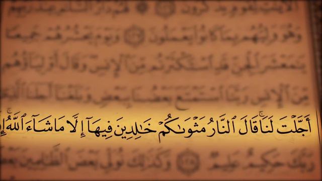 HD Exclusive Quran Reciting (Juz 8, Surah Al-An'am from 125 to 131)