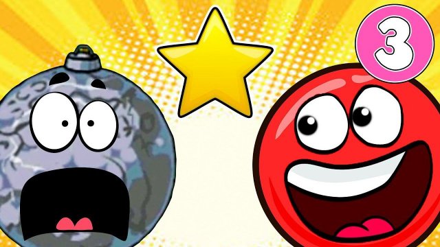КРАСНЫЙ ШАР спасает любимую №3. ИГРА Red Ball 3 на канале Хвостик ТВ