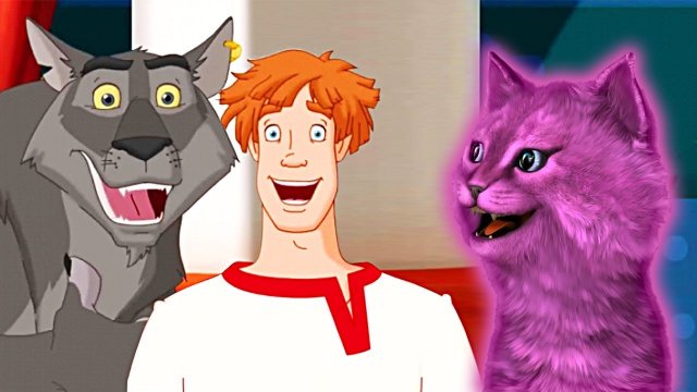 ИВАН ЦАРЕВИЧ и СЕРЫЙ ВОЛК ИГРА для ДЕТЕЙ говорящий КОТЕНОК АБИ играет ДЕТСКИЙ ЛЕТСПЛЕЙ