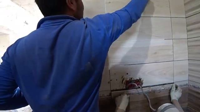 Дизайн ванной комнаты // Дизайн плитки