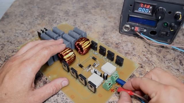 Индукционный нагреватель 1000W своими руками / подробная сборка /индукционный нагреватель