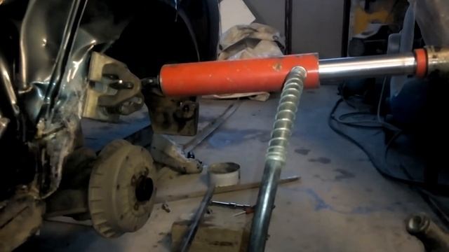 Стапель для рихтовки кузова.самый простой и дешевый для рихтовки.