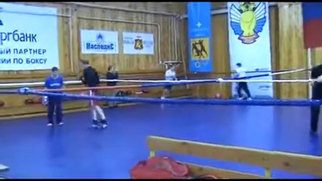 Тренировка боксеров г. Чехов 2012 г