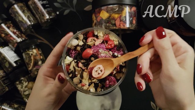 АСМР Распаковка волшебного чая ? ASMR тихий голос