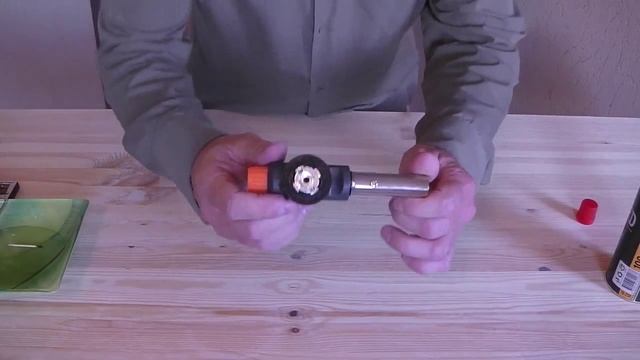 Газовая горелка. Установка газовой горелки на баллончик.
