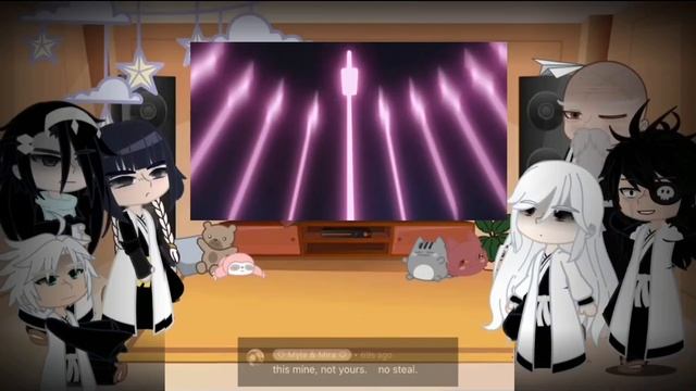 Реакция на Ичиго -Реакция На бой Ичиго vs Бьякуя- Реакция Блич На Ичиго - Реакция капитанов на Ичиг