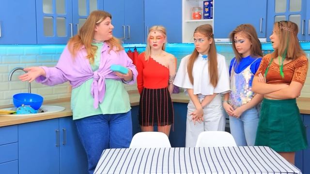 Мы построили двухъярусную кровать! 4 элемента в реальной жизни!